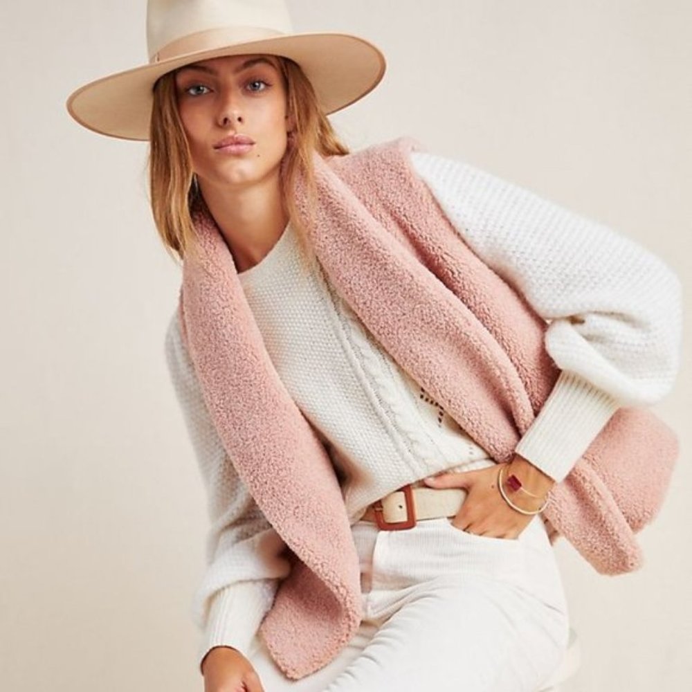 Anthropologie Norla Rhodes Sherpa Vest